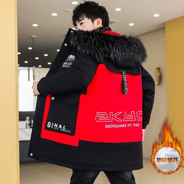 men's trench coats winter parka coat men cotton plus velvet jacket hooded thicken warm jackets outerwear nice windbreaker male clothing, Tan;black
men's trench coats winter parka coat men cotton plus velvet jacket hooded thicken warm jackets outerwear nice windbreaker male clothing, Tan;black