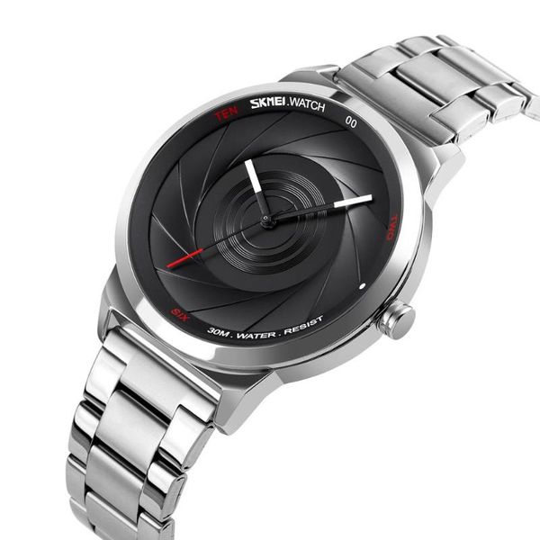 wristwatches fashion watch men brand skmei quartz watches luxury stainless steel mens waterproof clock relogio masculino zegarek meski, Slivery;brown
wristwatches fashion watch men brand skmei quartz watches luxury stainless steel mens waterproof clock relogio masculino zegarek meski, Slivery;brown
