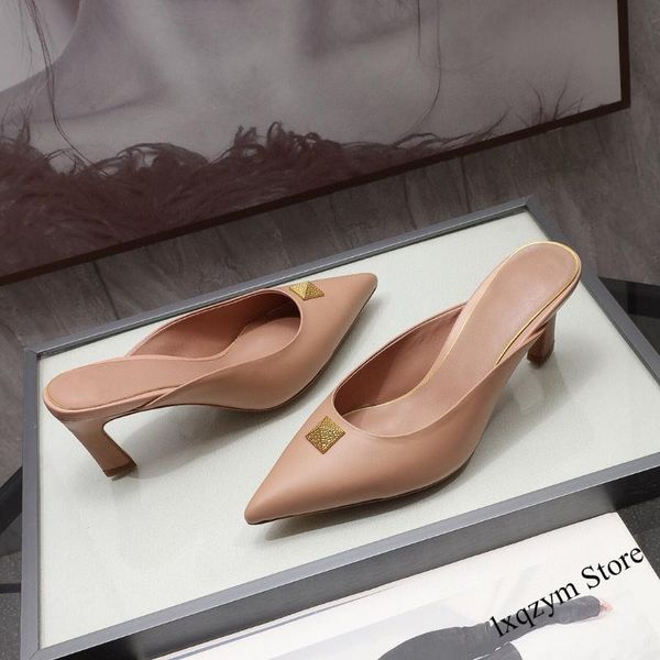 women fashion high heel sandals ladies brand designer sheepskin insole pumps metal decoration shoes slingback new, Black
women fashion high heel sandals ladies brand designer sheepskin insole pumps metal decoration shoes slingback new, Black