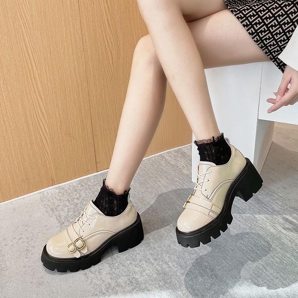 dress shoes british style jk small leather women 2021 autumn winter ladies platform loafers girl school high heel size 33, Black
dress shoes british style jk small leather women 2021 autumn winter ladies platform loafers girl school high heel size 33, Black