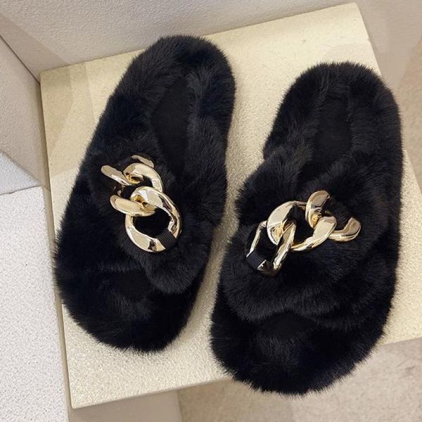 slippers shoes woman 2022 flat luxury slides fur flip flops flock designer plush soft basic casual rome autumn ytmtloy sexy, Black
slippers shoes woman 2022 flat luxury slides fur flip flops flock designer plush soft basic casual rome autumn ytmtloy sexy, Black