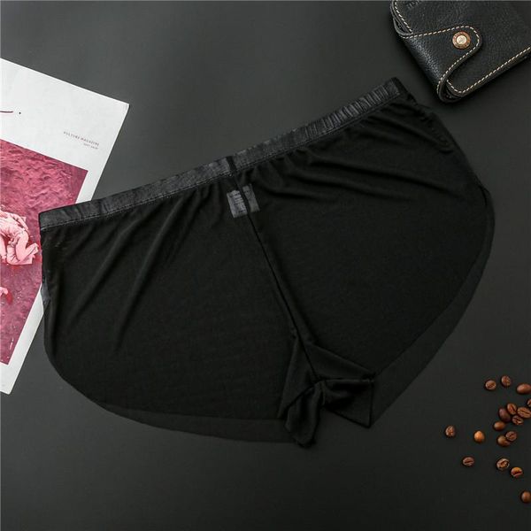 underpants men casual see through lounge boxer shorts arrow home underwear net yarn, Black;white
underpants men casual see through lounge boxer shorts arrow home underwear net yarn, Black;white