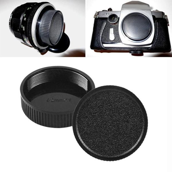 lens adapters & mounts 1pc 42mm plastic front&rear cap cover for m42 digital and rear black body g9k5 camera
lens adapters & mounts 1pc 42mm plastic front&rear cap cover for m42 digital and rear black body g9k5 camera