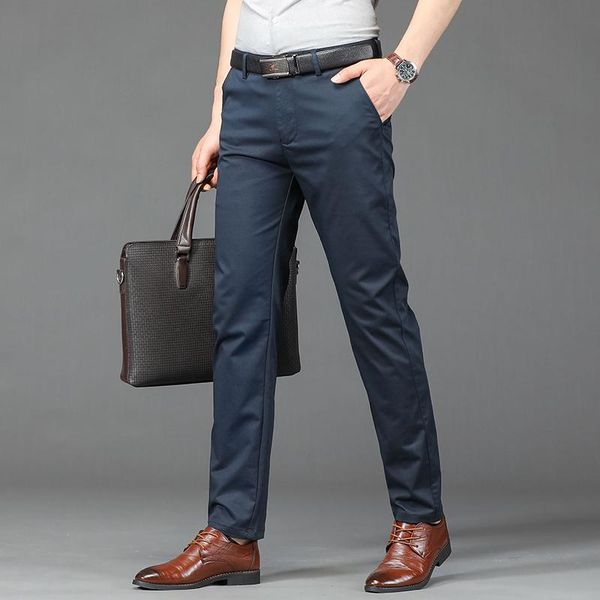 men's pants business casual autumn winter loose straight tencel thick trousers khaki black gray brand clothing 40
men's pants business casual autumn winter loose straight tencel thick trousers khaki black gray brand clothing 40