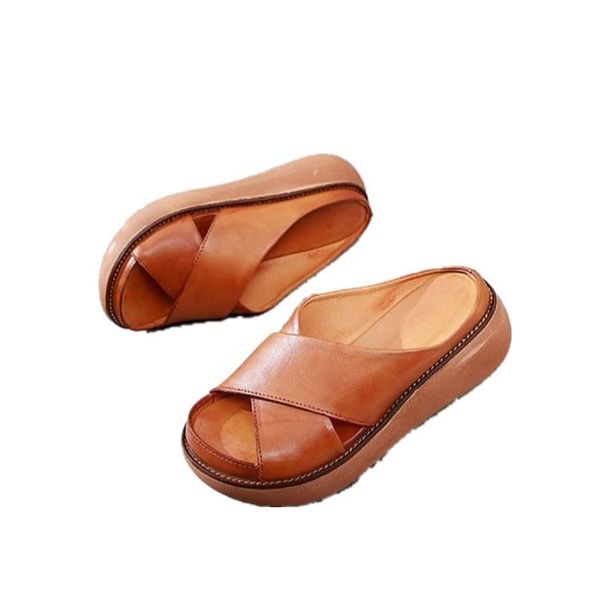 slippers women's wear 2021 summer fashion retro large size 35-43 leisure thick sole half, Black
slippers women's wear 2021 summer fashion retro large size 35-43 leisure thick sole half, Black