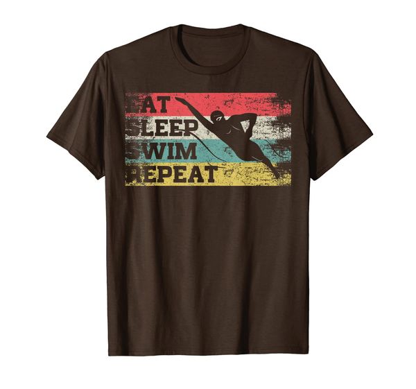 Vintage Retro Eat Sleep Swim Repeat Funny Swimmer Cool Gift T-Shirt, Mainly pictures
Vintage Retro Eat Sleep Swim Repeat Funny Swimmer Cool Gift T-Shirt, Mainly pictures
