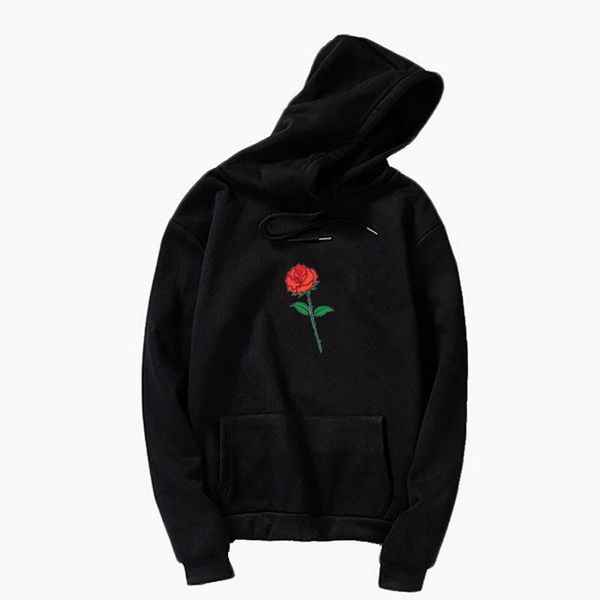 men's hoodies & sweatshirts harajuku hoodie sweatshirt men fashion streetwear rose flower print pullover mens hoody hooded clothes, Black
men's hoodies & sweatshirts harajuku hoodie sweatshirt men fashion streetwear rose flower print pullover mens hoody hooded clothes, Black