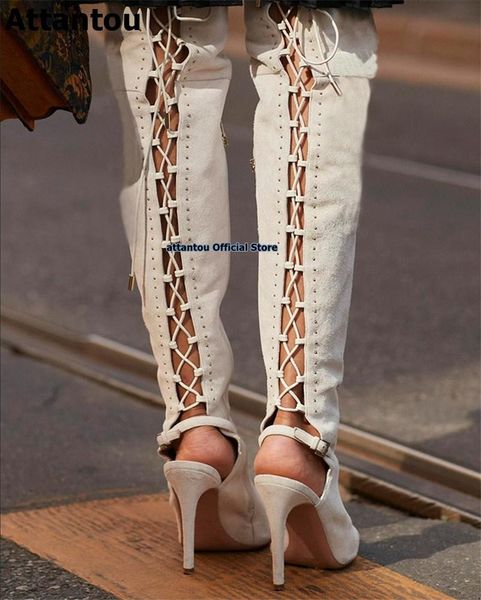 boots beige black back lace up over the knee women slingback high heels shoes runway catwalk thigh heeled size 45
boots beige black back lace up over the knee women slingback high heels shoes runway catwalk thigh heeled size 45