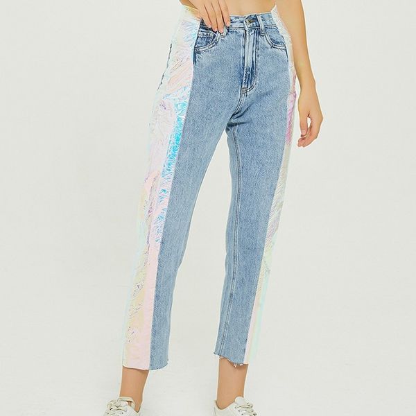 2021 streetwear brem pants for women high-waisted zipper pocket denim fashion bright colors shredded tissue blue ankle length ydga
2021 streetwear brem pants for women high-waisted zipper pocket denim fashion bright colors shredded tissue blue ankle length ydga