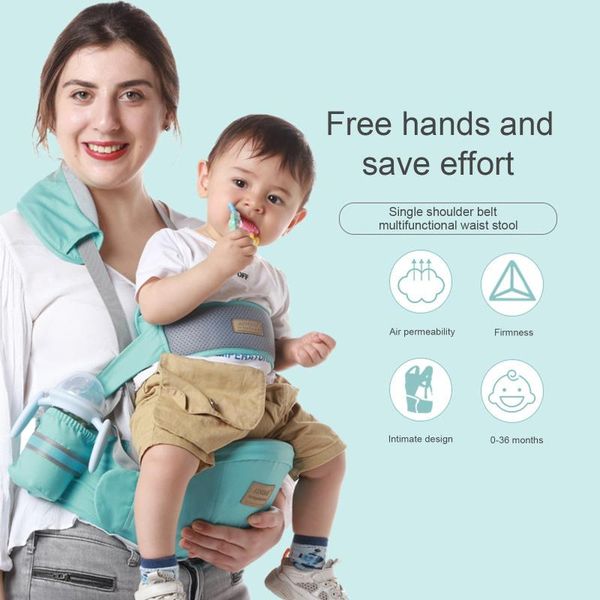 carriers, slings & backpacks baby children's carrier waist stool with adjustable belt, non-slip breathable ergonomic hip seat
carriers, slings & backpacks baby children's carrier waist stool with adjustable belt, non-slip breathable ergonomic hip seat