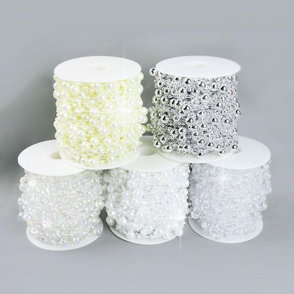 party decoration 30m 3-8mm fishing line artificial pearls beads chain garland flowers diy bride bouquet accessories for wedding
party decoration 30m 3-8mm fishing line artificial pearls beads chain garland flowers diy bride bouquet accessories for wedding