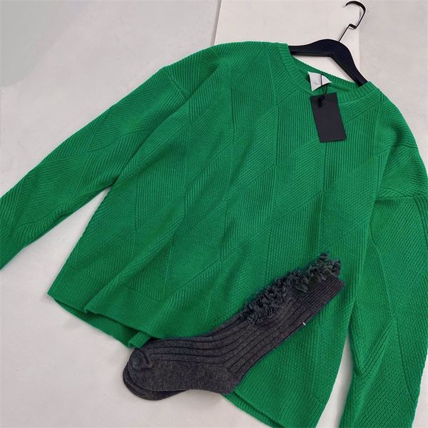 brand sweatshirt designed fresh women's green ribbed sweater round neck kintted sweaters fair size fashion color 14404 item, White;black
brand sweatshirt designed fresh women's green ribbed sweater round neck kintted sweaters fair size fashion color 14404 item, White;black