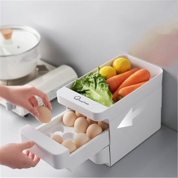multi-layer egg grids drawer egg storage box kitchen storage case household holder mutifunctional refrigerator container
multi-layer egg grids drawer egg storage box kitchen storage case household holder mutifunctional refrigerator container