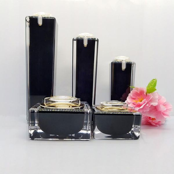 storage bottles & jars 6pcs/lot 15/30/50g black empty jar bottle for cosmetic face eye essence cream 30/50/100ml makeup beauty cleanser tone
storage bottles & jars 6pcs/lot 15/30/50g black empty jar bottle for cosmetic face eye essence cream 30/50/100ml makeup beauty cleanser tone