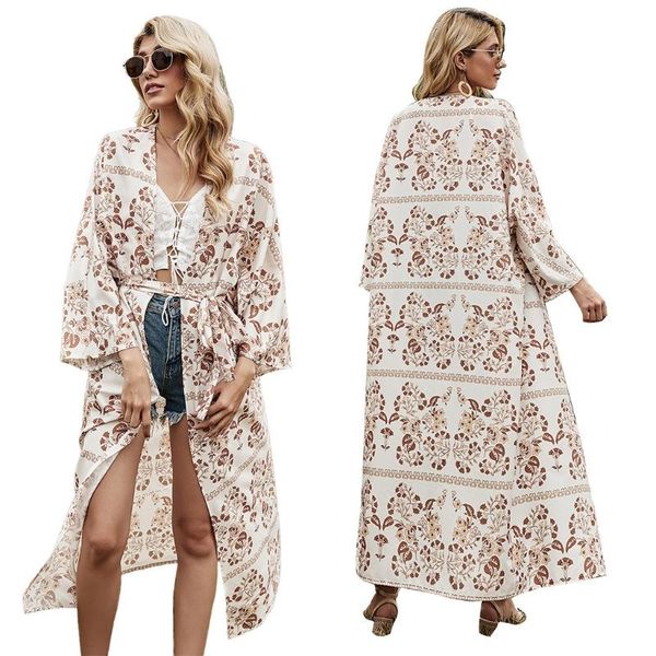 yoga outfit women 3/4 flare long sleeve kimono cardigan vintage floral printed open front maxi blouse shirt bikini swimsuit cover up ov
yoga outfit women 3/4 flare long sleeve kimono cardigan vintage floral printed open front maxi blouse shirt bikini swimsuit cover up ov