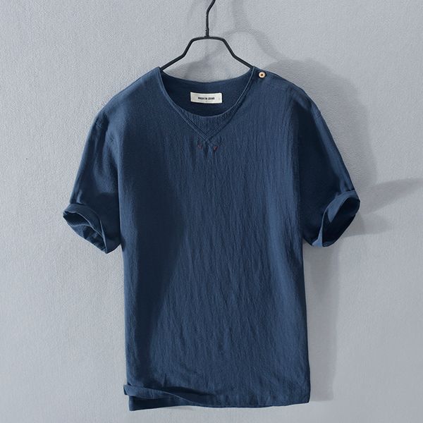 2021 summer new arrival italy brand linen shirt casual short-sleeved cotton tshirt for men solid wrinkled soft t shirts 3nlj, White;black
2021 summer new arrival italy brand linen shirt casual short-sleeved cotton tshirt for men solid wrinkled soft t shirts 3nlj, White;black