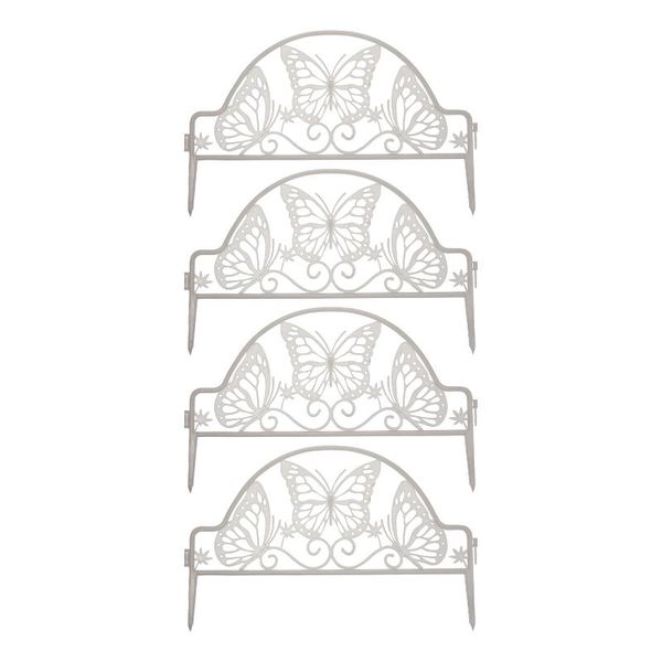 fencing, trellis & gates 4pcs plastic fence courtyard indoor garden kindergarten flower vegetable small diy yard decoration beneficial
fencing, trellis & gates 4pcs plastic fence courtyard indoor garden kindergarten flower vegetable small diy yard decoration beneficial