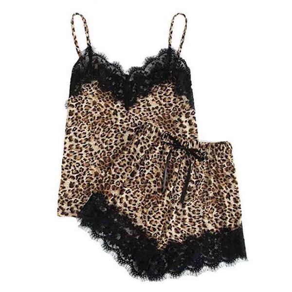 girls cute lace leopard print pajamas women fashion underwear shorts casual ladies pajama sets summer 2020, Black;red
girls cute lace leopard print pajamas women fashion underwear shorts casual ladies pajama sets summer 2020, Black;red