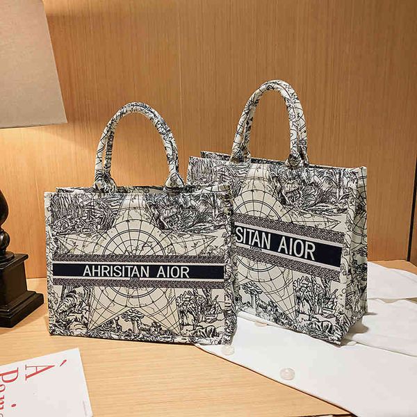 fashion simple hand 2021 new women's shoulder large capacity tote net red shopping bag
fashion simple hand 2021 new women's shoulder large capacity tote net red shopping bag