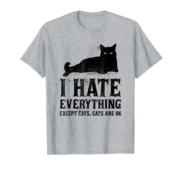 pastel goth kawaii punk i hate everything except cats tee, White;black
pastel goth kawaii punk i hate everything except cats tee, White;black