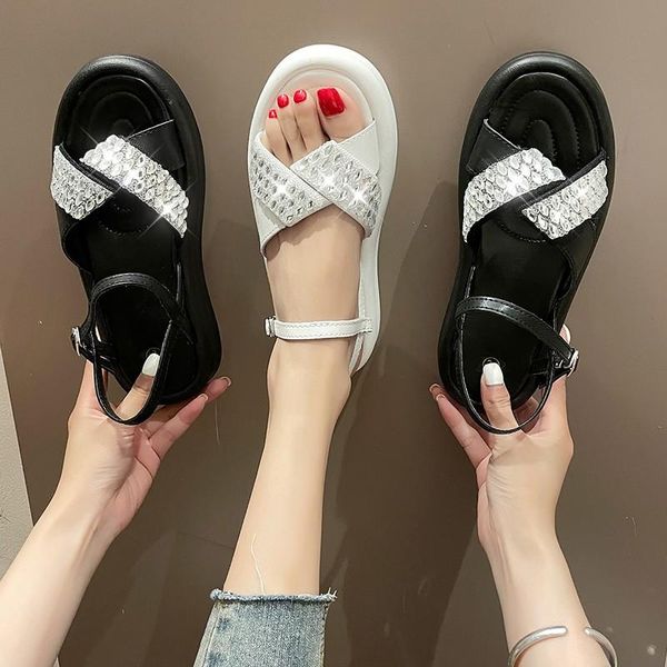 sandals summer charm unlimited women's 2021 non-slip open-toe mid-heel comfortable shoes, Black
sandals summer charm unlimited women's 2021 non-slip open-toe mid-heel comfortable shoes, Black