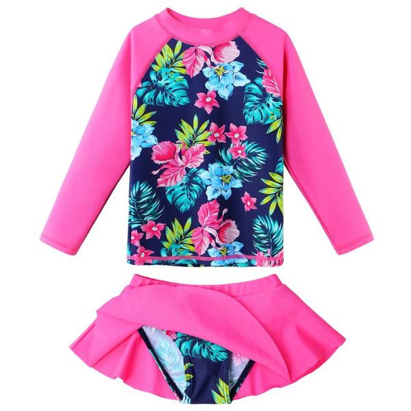 one-piece suits baohulu brand summer girls swimsuit two pieces set long sleeve rash guards upf 50+ uv protection beachwear bathing
one-piece suits baohulu brand summer girls swimsuit two pieces set long sleeve rash guards upf 50+ uv protection beachwear bathing