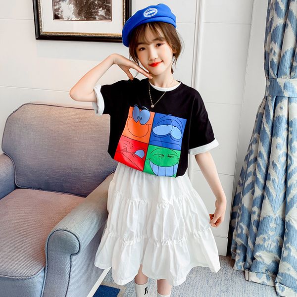 new girls babys kids t-shirt outwear 2022 scoop spring summer overcoat sport princess toddler childrens clothing, White;black
new girls babys kids t-shirt outwear 2022 scoop spring summer overcoat sport princess toddler childrens clothing, White;black