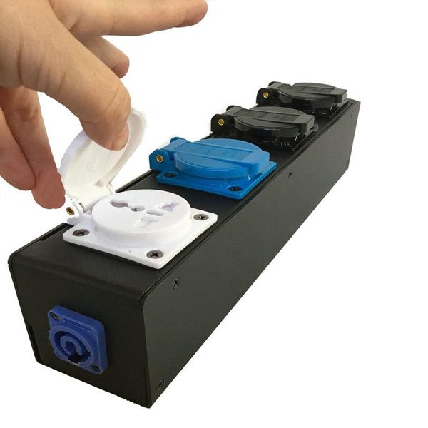 effects stage light 4in1 waterproof power box with powercon powerin dmx cable socket universal plug
effects stage light 4in1 waterproof power box with powercon powerin dmx cable socket universal plug