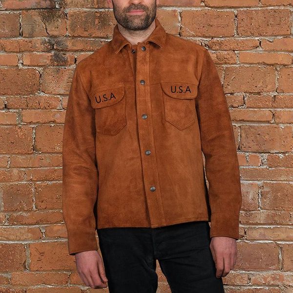 men's jackets jacket coat casual shirt retro outwear long sleeve single breasted autumn loose pocket coats, Black;brown
men's jackets jacket coat casual shirt retro outwear long sleeve single breasted autumn loose pocket coats, Black;brown