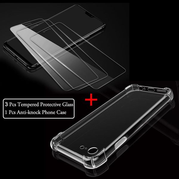 3pcs tempered protective glass for x xr screen protector for xs max glass film + 1pc anti knock clear phone case
3pcs tempered protective glass for x xr screen protector for xs max glass film + 1pc anti knock clear phone case