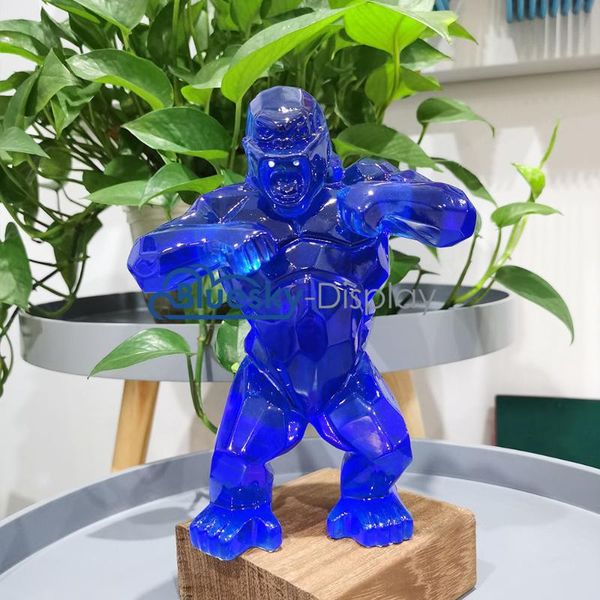 decorative objects & figurines creative nordic home transparent resin gorilla sculptured ornaments office decorations soft crafts charms dec
decorative objects & figurines creative nordic home transparent resin gorilla sculptured ornaments office decorations soft crafts charms dec