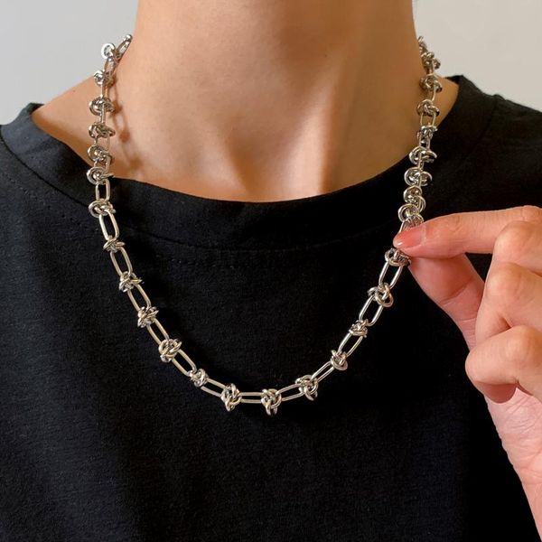 chokers shixin stainless steel punk long necklace for women/men designer silver color chunky necklaces simple femme fashion jewelry 2021, Golden;silver
chokers shixin stainless steel punk long necklace for women/men designer silver color chunky necklaces simple femme fashion jewelry 2021, Golden;silver