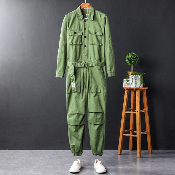 bar work wear mens and womens same style workwear jumpsuit army green nightclub performance wear casual long-sleeve suit, Blue
bar work wear mens and womens same style workwear jumpsuit army green nightclub performance wear casual long-sleeve suit, Blue