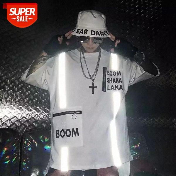 cotton short-sleeved t-shirt female male korean causal loose student reflective t-shirt hip-hop lovers suit middle sleeve shirt #op6t, White
cotton short-sleeved t-shirt female male korean causal loose student reflective t-shirt hip-hop lovers suit middle sleeve shirt #op6t, White