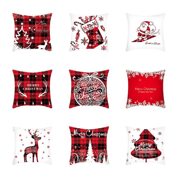 pillow case plush christmas decoration pillowcase santa claus sofa cusion holiday 45cm cover
pillow case plush christmas decoration pillowcase santa claus sofa cusion holiday 45cm cover