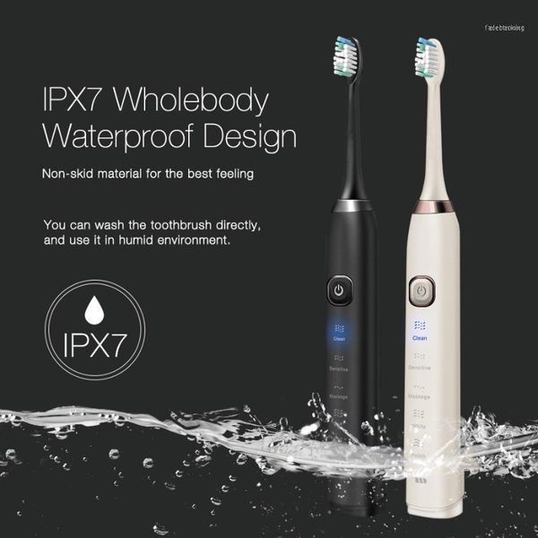 electric toothbrush s100 sonic with 5 modes cleaning advanced safeguard waterproof oral health care 110-240v11
electric toothbrush s100 sonic with 5 modes cleaning advanced safeguard waterproof oral health care 110-240v11