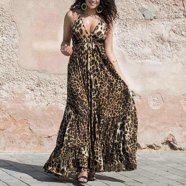 021 summer dress party backless leopard print spaghetti strap sleeveless 3hvf, Black;gray
021 summer dress party backless leopard print spaghetti strap sleeveless 3hvf, Black;gray