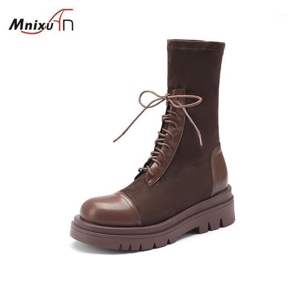 boots british style women's platform shoes woman winter 2021 pu leather thick bottom mid heels female stretch sock ankle1, Black
boots british style women's platform shoes woman winter 2021 pu leather thick bottom mid heels female stretch sock ankle1, Black