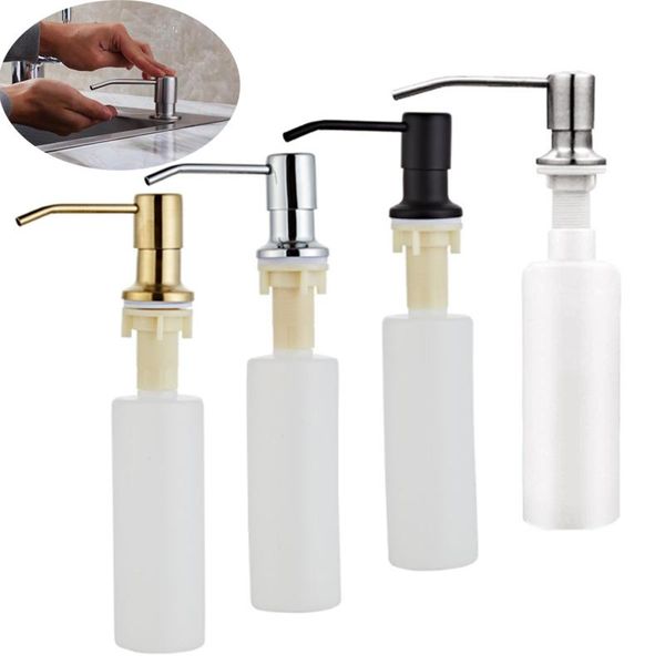 liquid soap dispenser 300ml kitchen sink black abs detergent lotion dispensers stainless steel head
liquid soap dispenser 300ml kitchen sink black abs detergent lotion dispensers stainless steel head