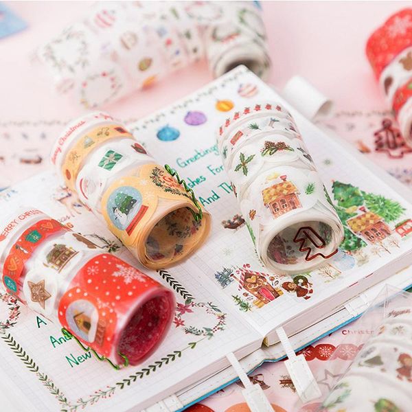 gift wrap christmas serise masking tape 1pc paper clip set diy scrapbooking hand account sticker decoration materials
gift wrap christmas serise masking tape 1pc paper clip set diy scrapbooking hand account sticker decoration materials