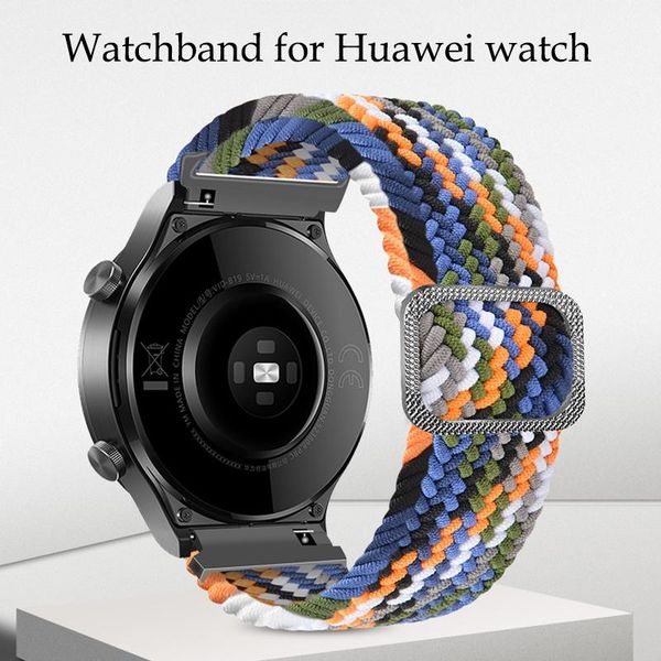 watch bands strap for huawei 3 pro gt2 gt 2e 46mm 42mm adjustable braided solo loop bracelet correa, Black;brown
watch bands strap for huawei 3 pro gt2 gt 2e 46mm 42mm adjustable braided solo loop bracelet correa, Black;brown