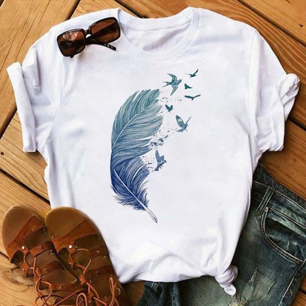 maycaur and women feather bird mens short sleeve black summer fashion lady clothes female tee ladies shirt, White;black
maycaur and women feather bird mens short sleeve black summer fashion lady clothes female tee ladies shirt, White;black