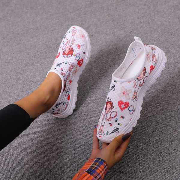 dress shoes women in summer cartoons nurse prtg woman sneakers slide light mesh shoes breathg ladies zapatos flat epx2, Black
dress shoes women in summer cartoons nurse prtg woman sneakers slide light mesh shoes breathg ladies zapatos flat epx2, Black