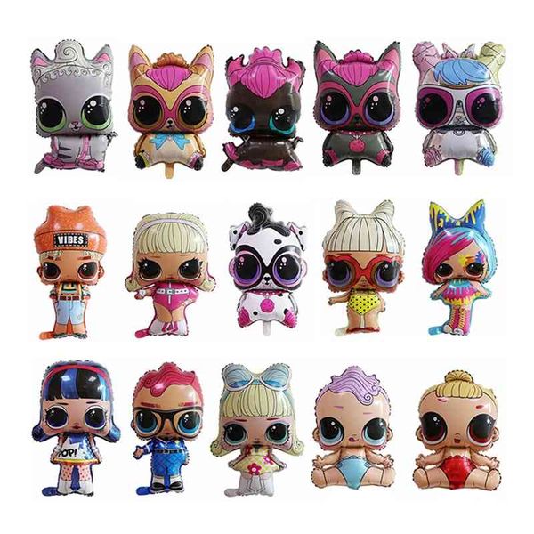 new surprise doll cartoon floating aluminum film balloon children's party decoration products
new surprise doll cartoon floating aluminum film balloon children's party decoration products