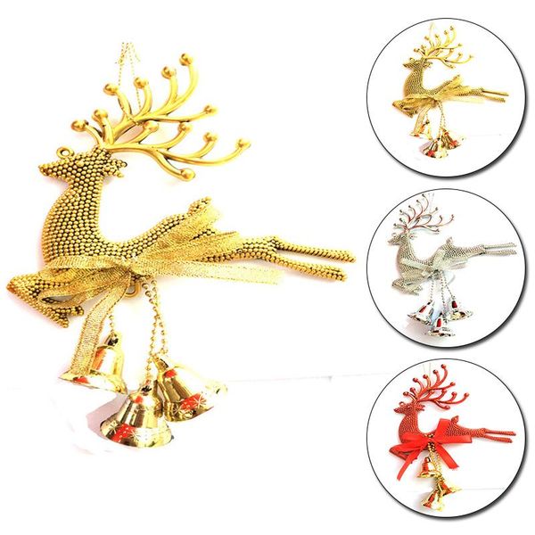 christmas decorations elk pendant decoration with bells for tree hanging ornaments festival party
christmas decorations elk pendant decoration with bells for tree hanging ornaments festival party