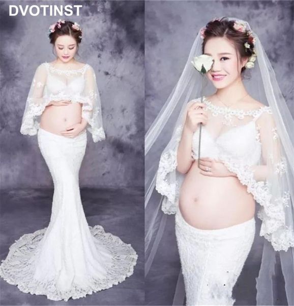 maternity dresses dvotinst women pography props perspective lace half sleeve pregnancy 3pcs set studio shoots po clothes, White
maternity dresses dvotinst women pography props perspective lace half sleeve pregnancy 3pcs set studio shoots po clothes, White