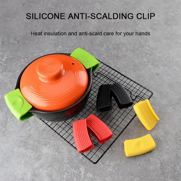 mats & pads 2pcs silicone pot holder grip kitchen pan handle heat resistant anti hand gadgets
mats & pads 2pcs silicone pot holder grip kitchen pan handle heat resistant anti hand gadgets