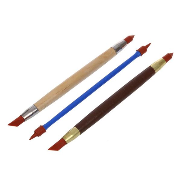 highlighters 2 pcs of set 3 pottery clay sculpture carving modeling tools, Black;red
highlighters 2 pcs of set 3 pottery clay sculpture carving modeling tools, Black;red