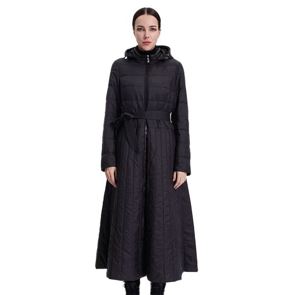 women cotton jacket windproof parka thin long dress coat lady quilted plus office smooth quality clothes 19-208 211013, Black
women cotton jacket windproof parka thin long dress coat lady quilted plus office smooth quality clothes 19-208 211013, Black
