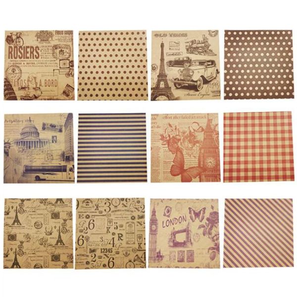 other arts and crafts 60/120/180 sheets/set square vintage craft paper double-side kraft handmade kids diy folding scrapbook decoration
other arts and crafts 60/120/180 sheets/set square vintage craft paper double-side kraft handmade kids diy folding scrapbook decoration
